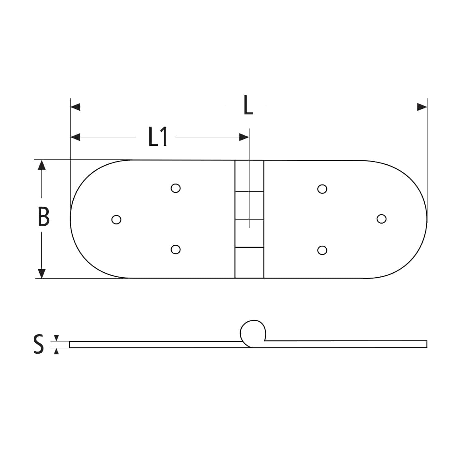 Bisagra ciega