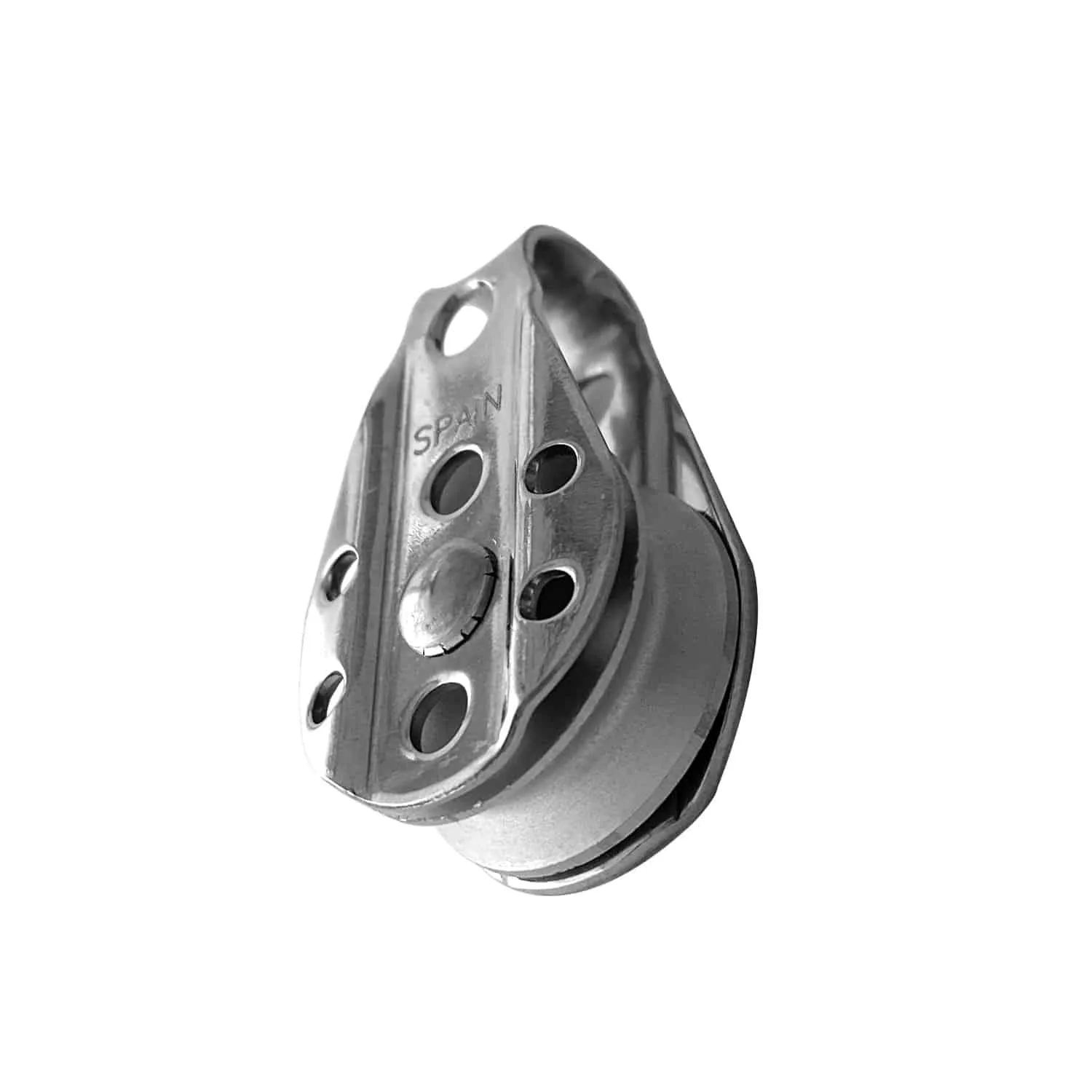 Polea para cable con roldana de aluminio