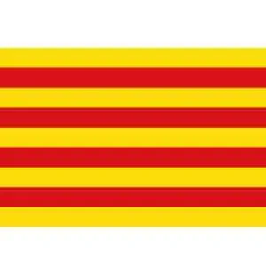 Bandera adhesiva Cataluña