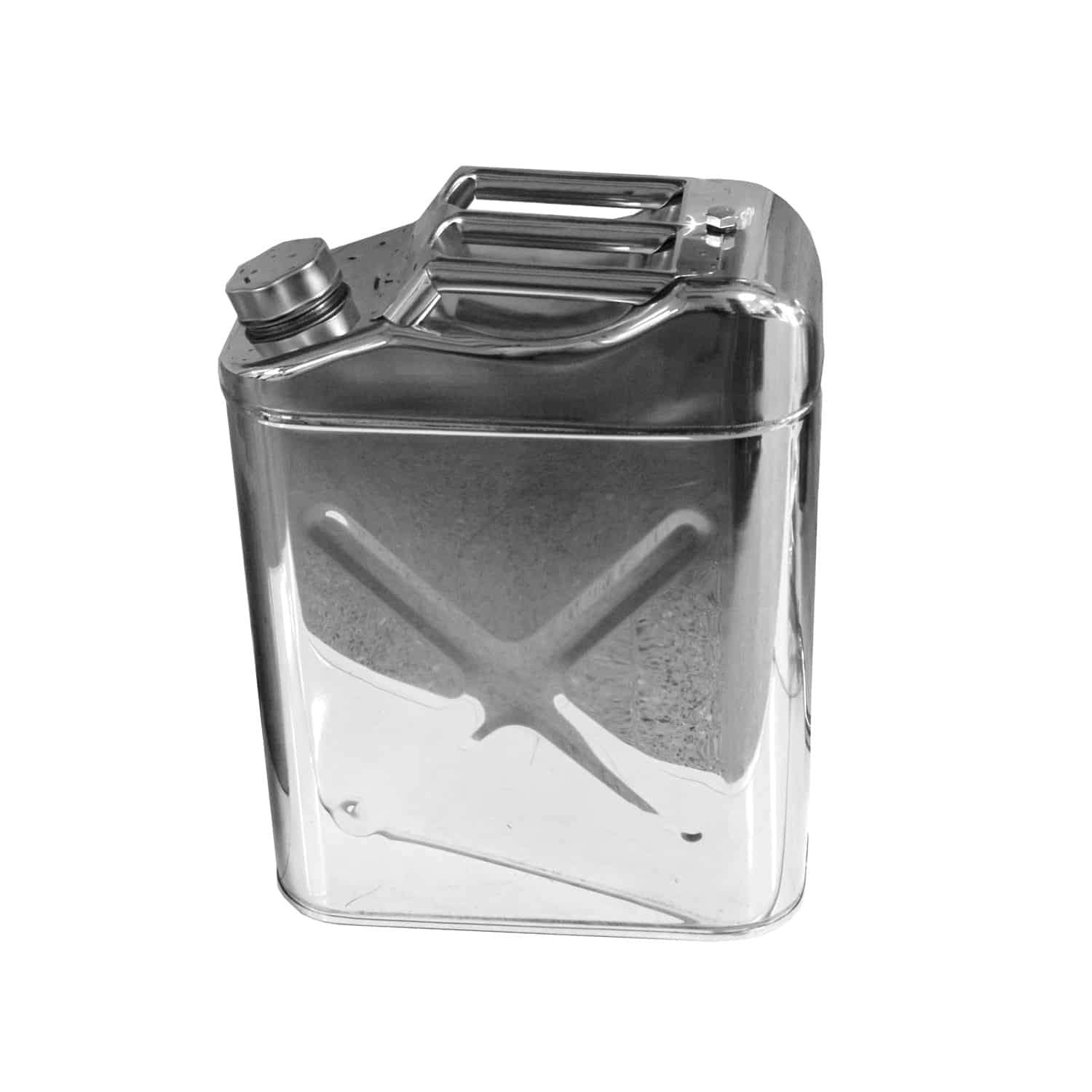 Depósito de combustible inoxidable tipo Jerrycan