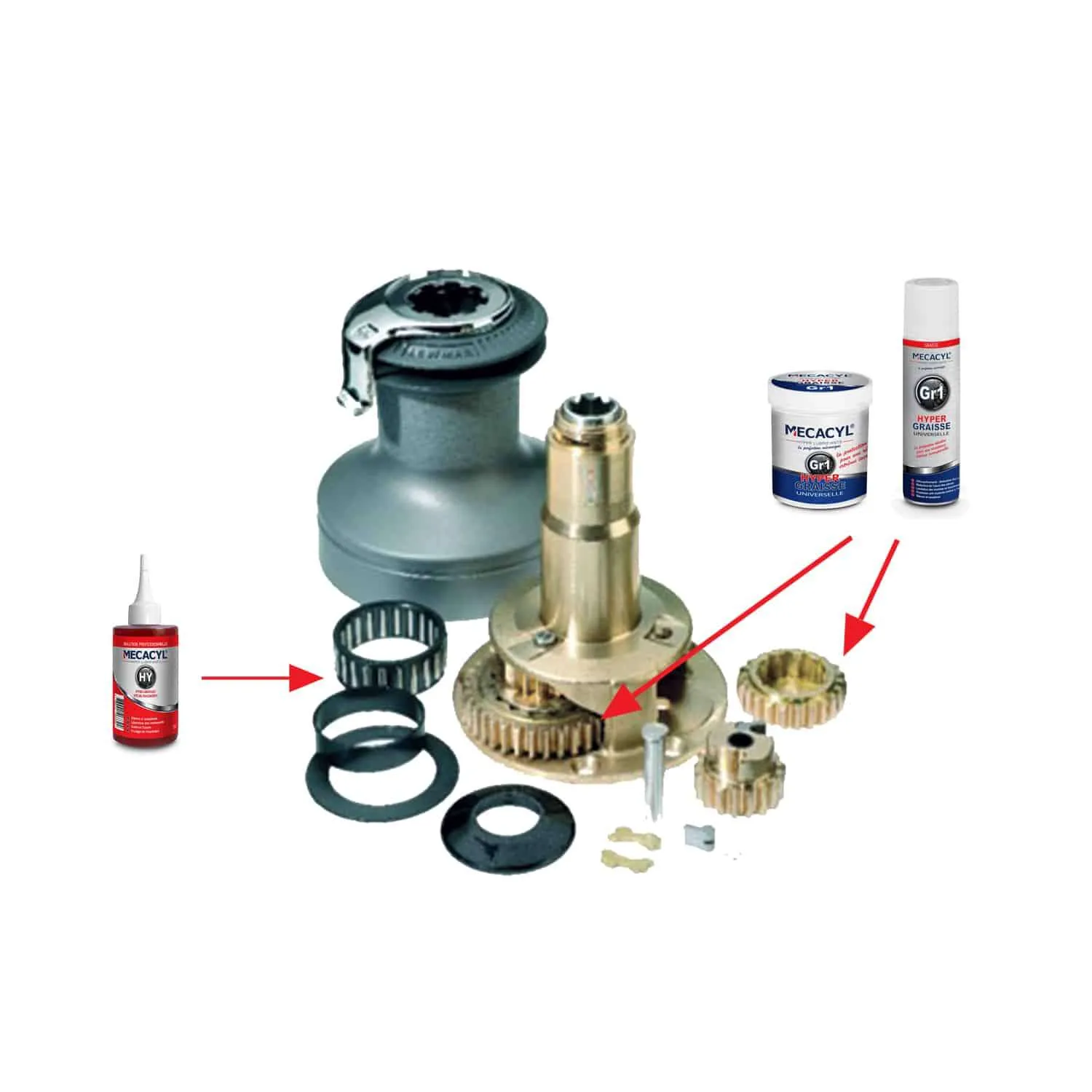 Grasa para winches