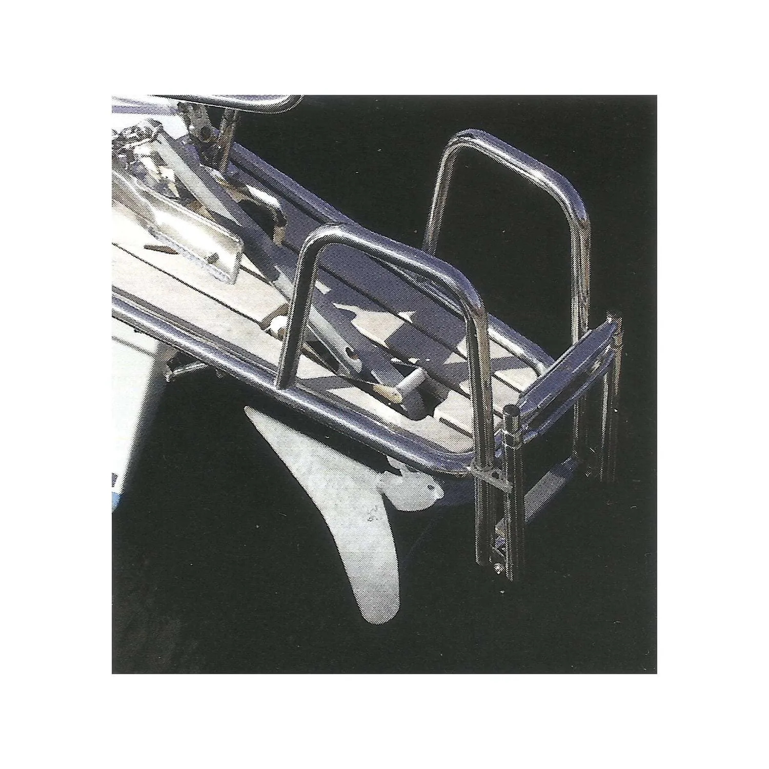 Escalera de baño ancha, telescópica 4 peldaños