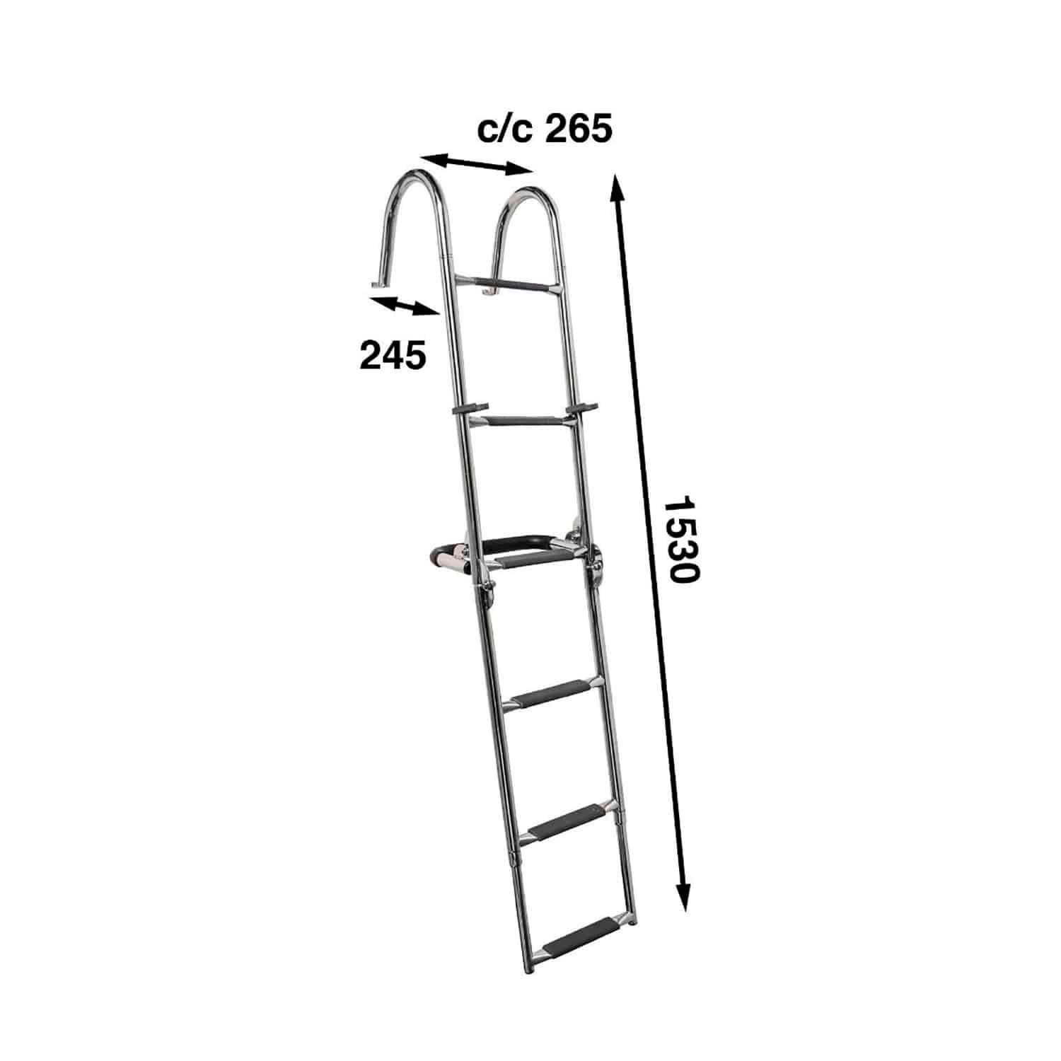 Escalera lateral desmontable