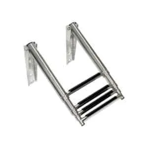 Escalera de baño telescópica sin agarraderos