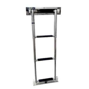 Escalera de baño empotrable telescópica