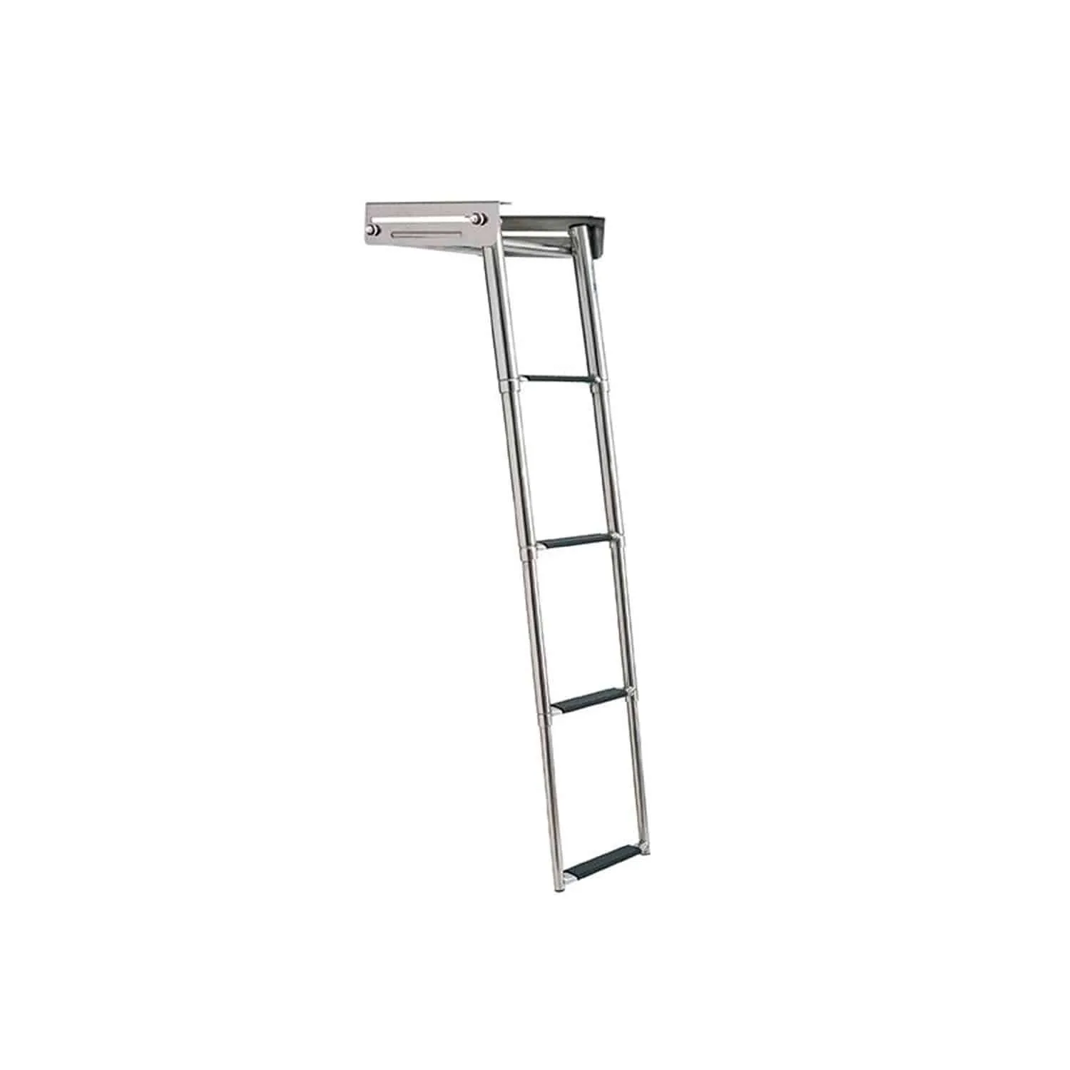 Escalera de baño telescópica bajo plataforma 4 peldaños