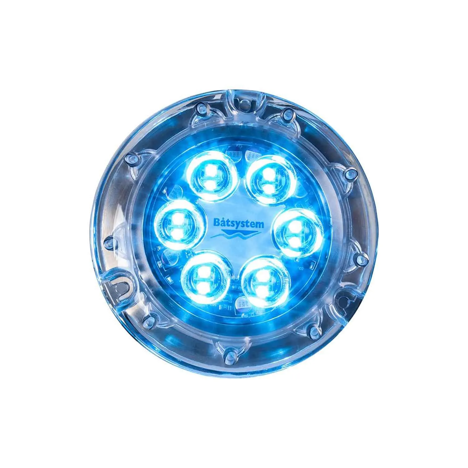 Luz LED subacuática azul