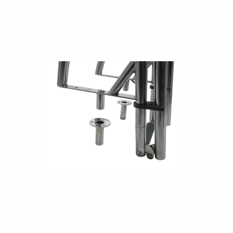 Escalera de baño telescópica quita y pon 4 peldaños