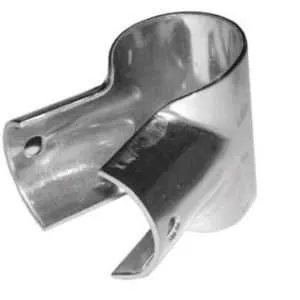 Abrazadera T 90º Inox 316