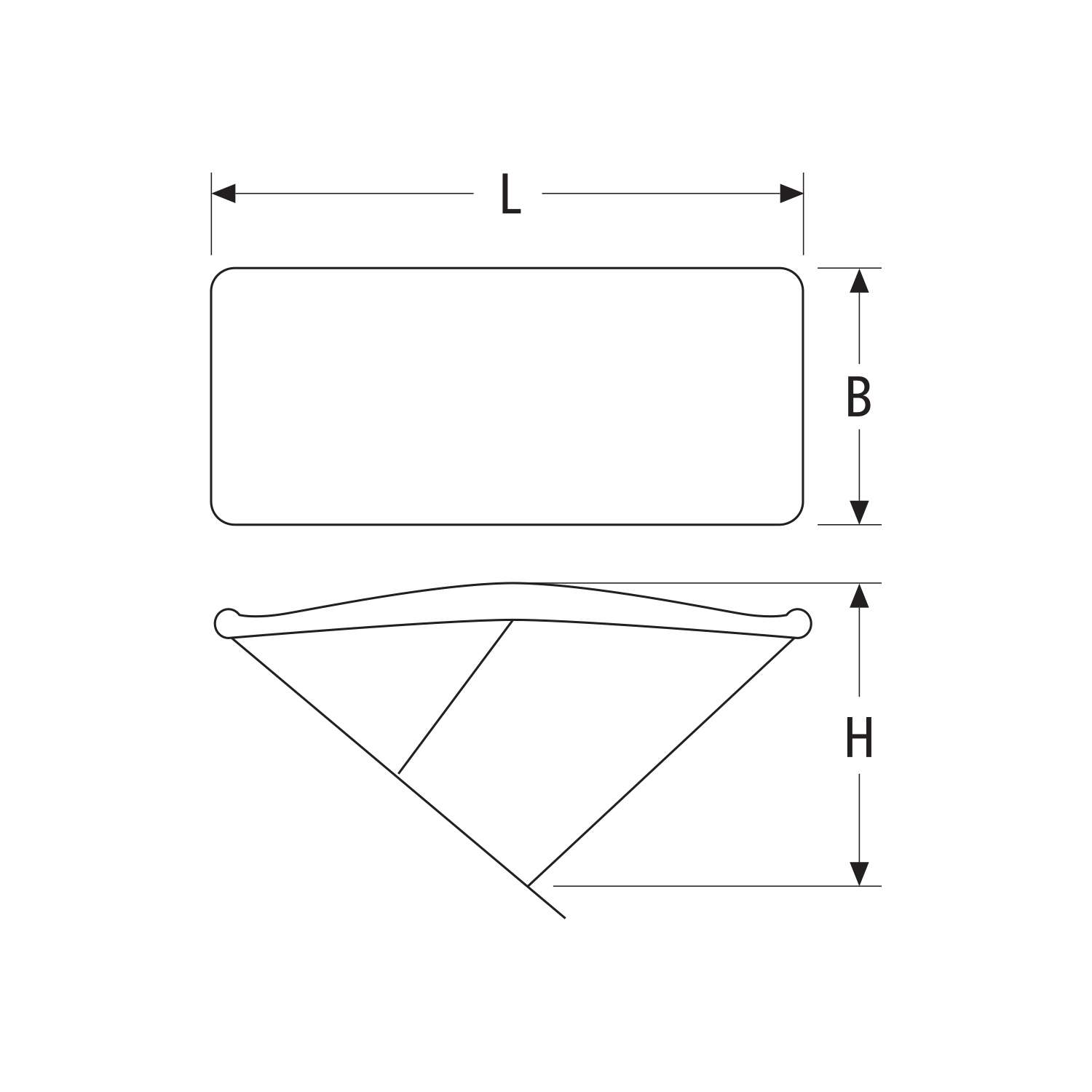 Bimini 3 arcos de aluminio