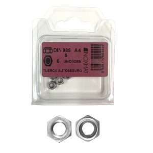 DIN 985 Tuerca hexagonal autoblocante (Blíster)