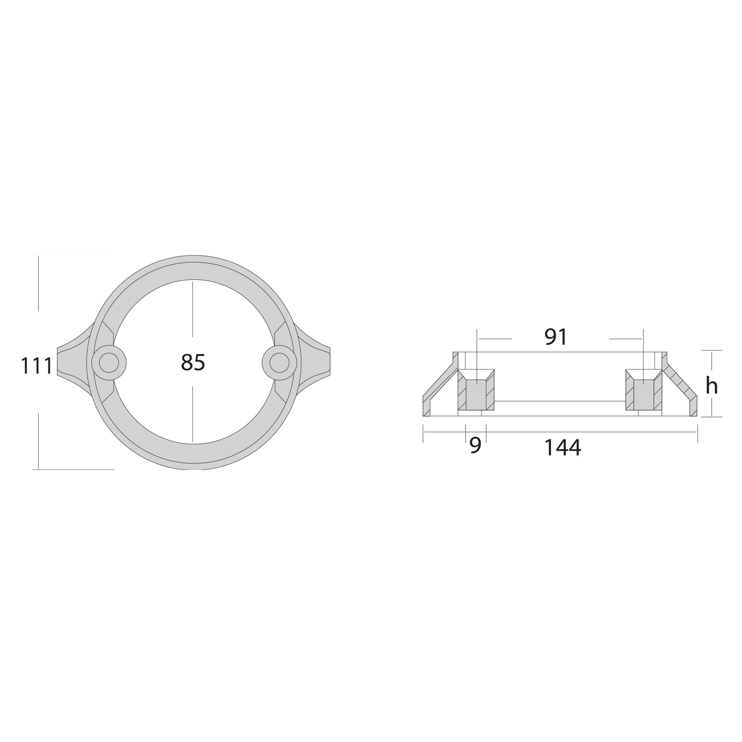 Ánodo volvo duo prop 290