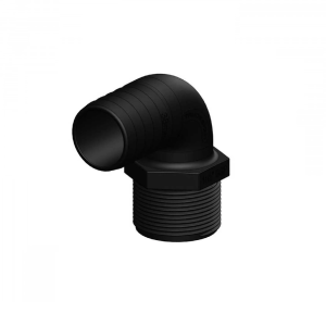 Racord BSP 90º Macho con entronque