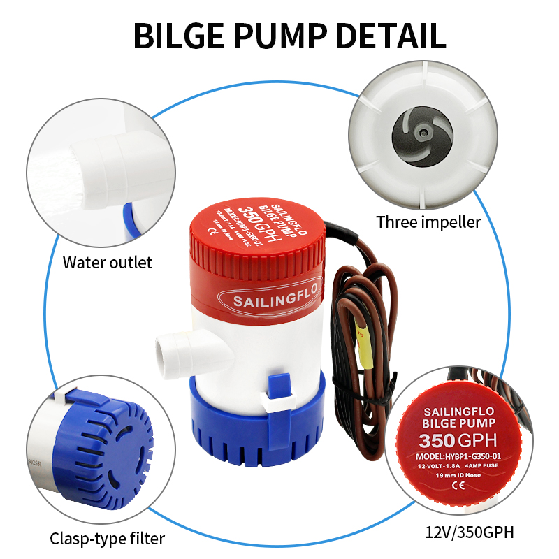Bomba de achique Sailingflo 12V