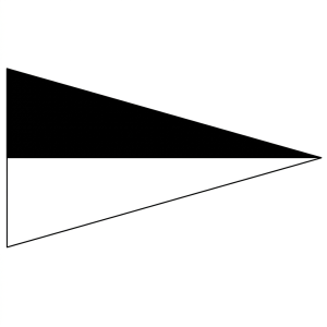 Gallardete numeral 6
